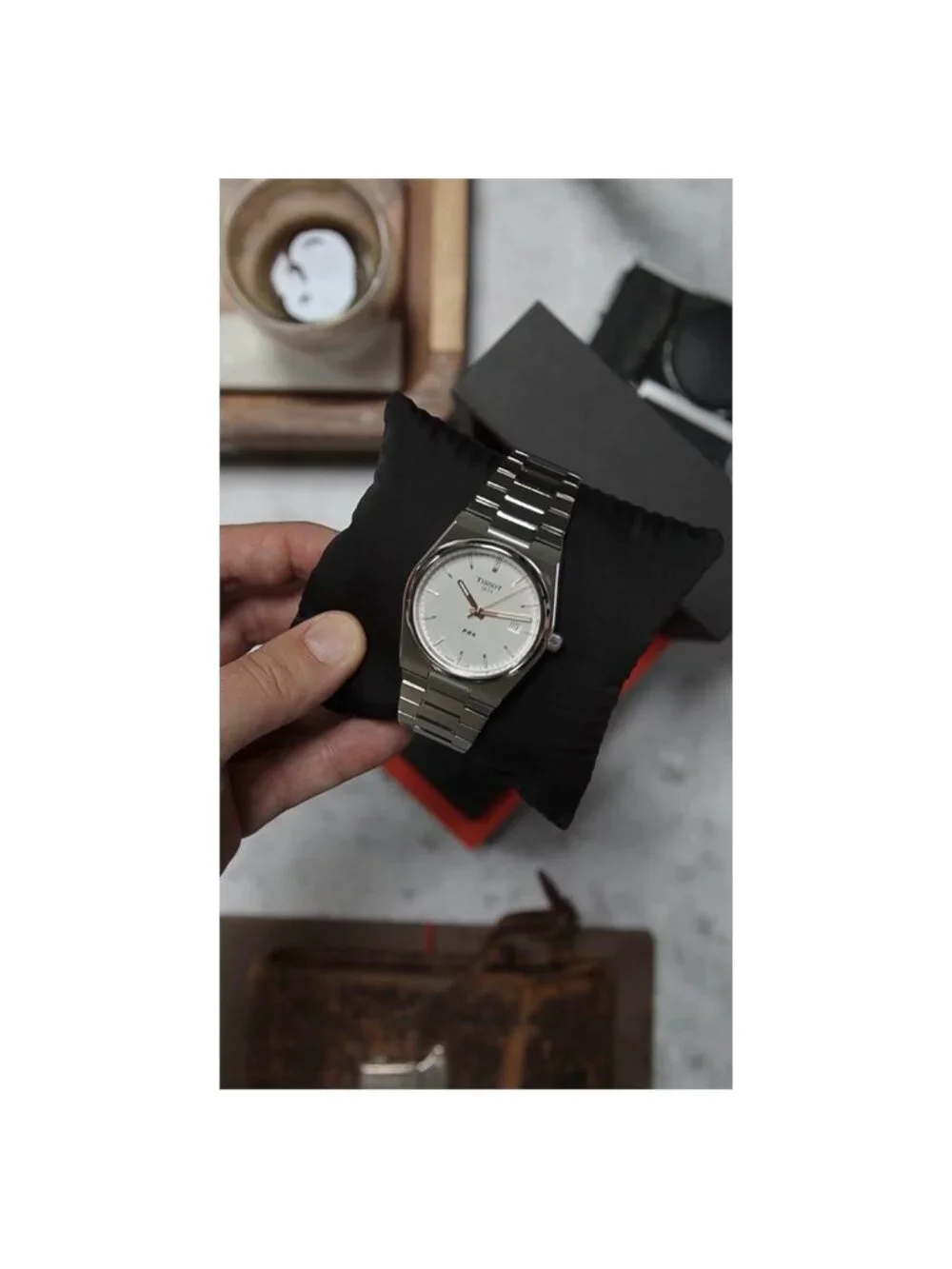 NWT Tissot PRX Quartz Silver Dial Men's Watch